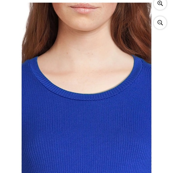 Blue Maternity Dress - Picture 2 of 5